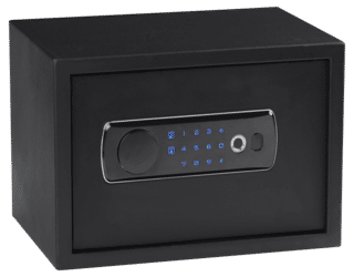 This small safe is great for those who want to store a pistol or a pistol and some other valuables.